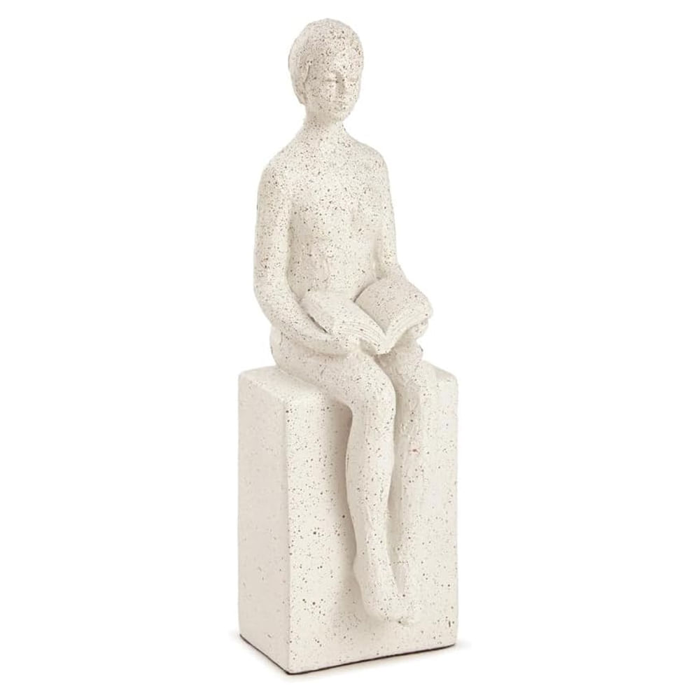 Escultura Decorativa Mulher em Poliresina