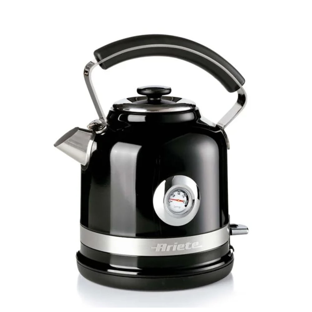 Chaleira Elétrica Moderna Ariete Preta 1,7 Litros 1850 Watts - 220V
