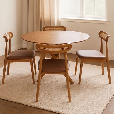 190666_Kit-Mesa-de-Jantar-Sellenium-Rd-120-Tampo-Cin-Mel-Base-madeira-Mel-Com-4-Cadeiras-palladium-Base-mel_08