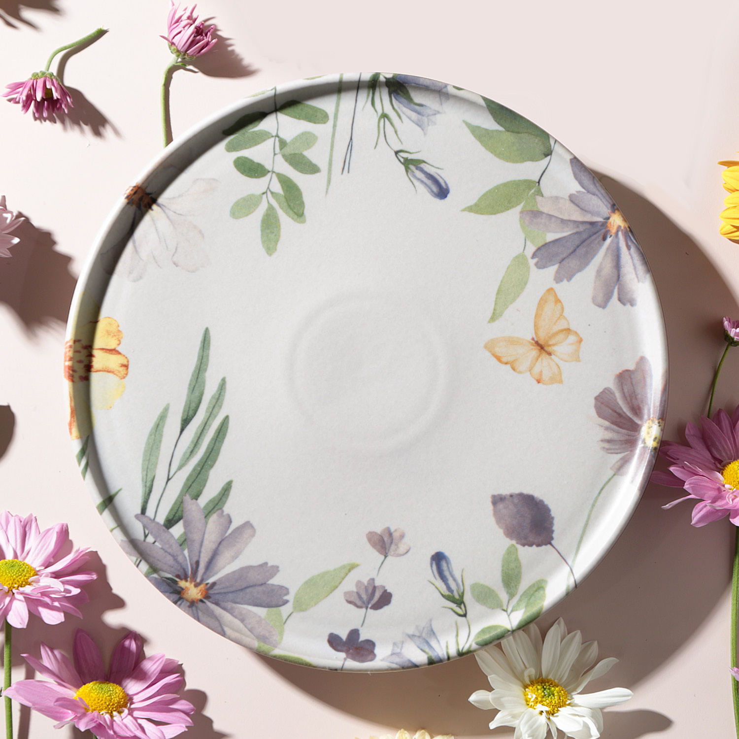 Conjunto com 12 Pratos Raso Basic Bloom Ø25cm - Imagem 2