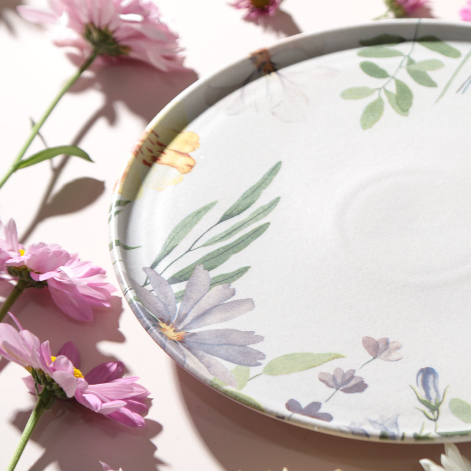 Conjunto com 12 Pratos Raso Basic Bloom Ø25cm - Imagem 4