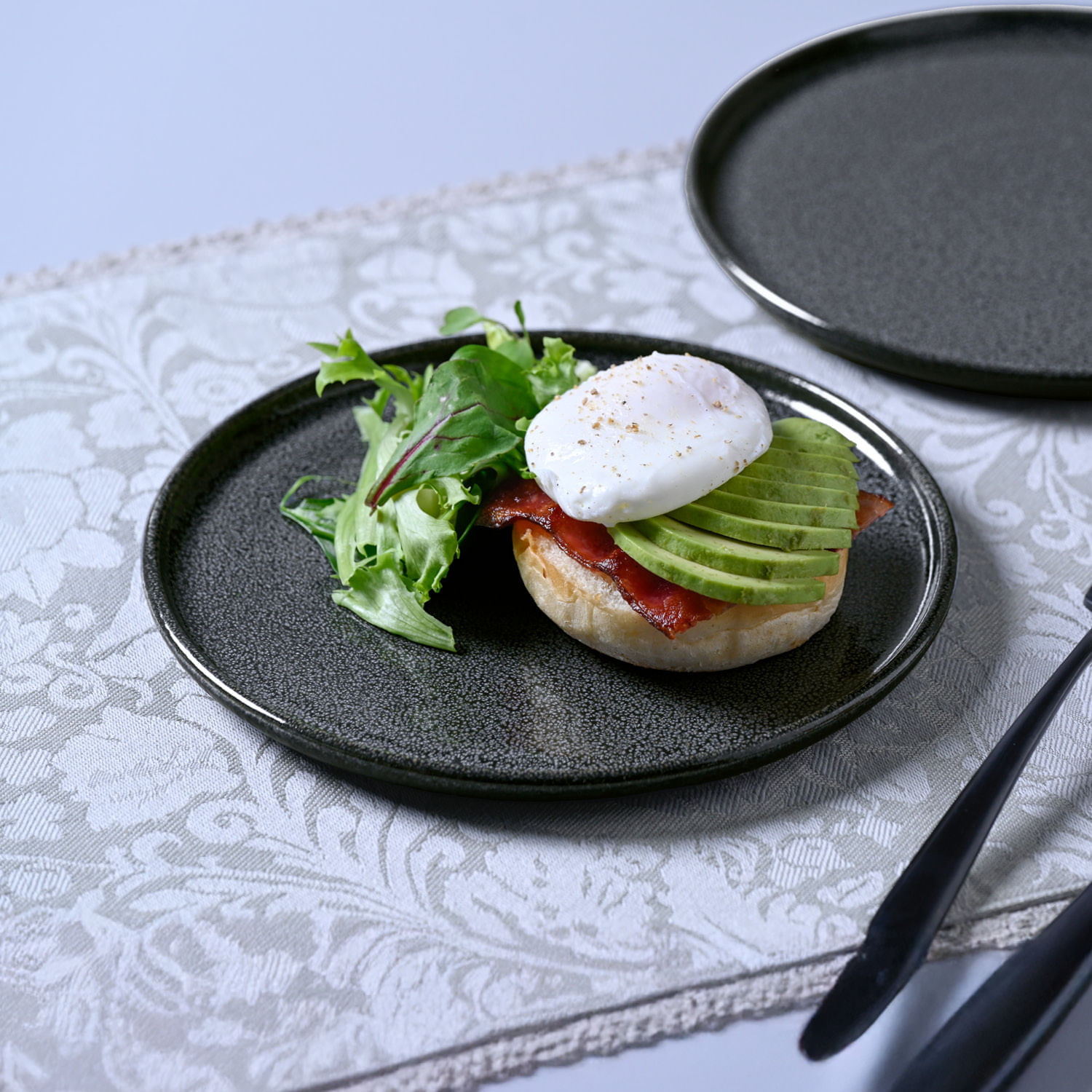 Conjunto com 12 Pratos de Sobremesa Basic Dove Ø19,5cm - Imagem 3