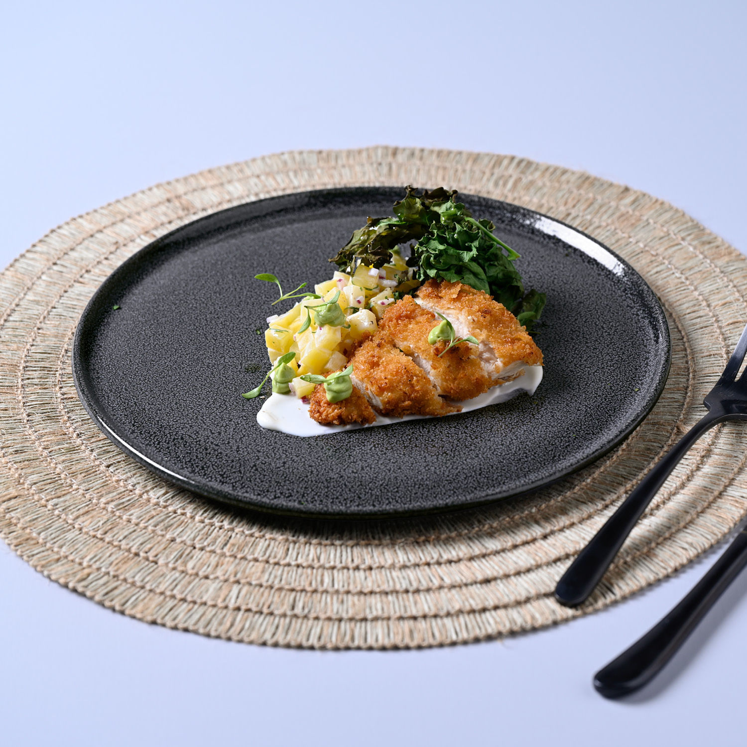 Conjunto com 12 Pratos Raso Basic Dove Ø25cm - Imagem 3