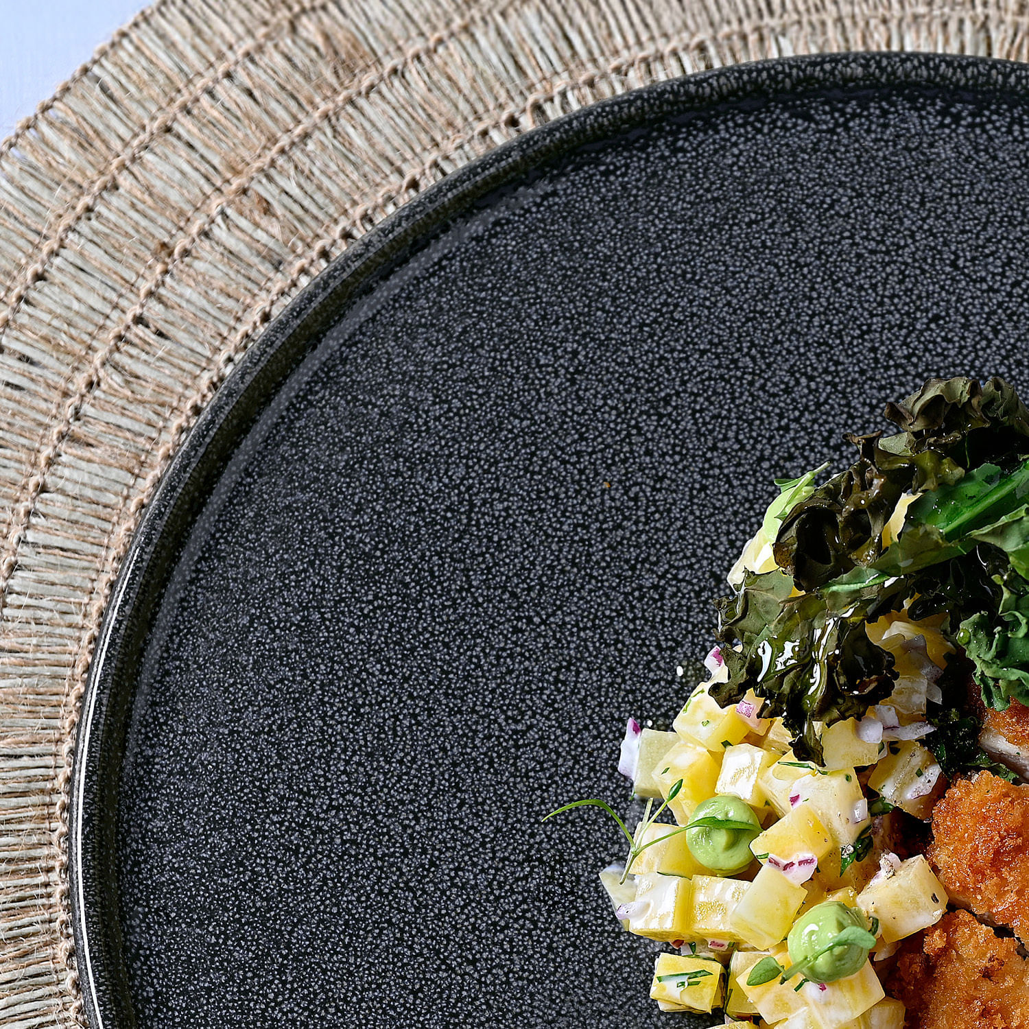 Conjunto com 12 Pratos Raso Basic Dove Ø25cm - Imagem 6