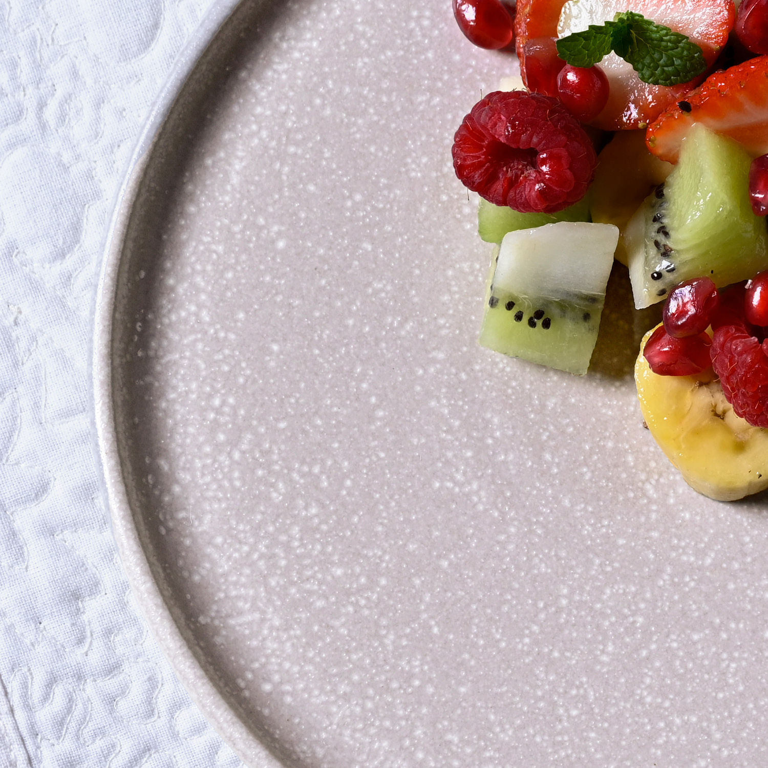 Conjunto com 12 Pratos de Sobremesa Basic Sandy Ø19,5cm - Imagem 5