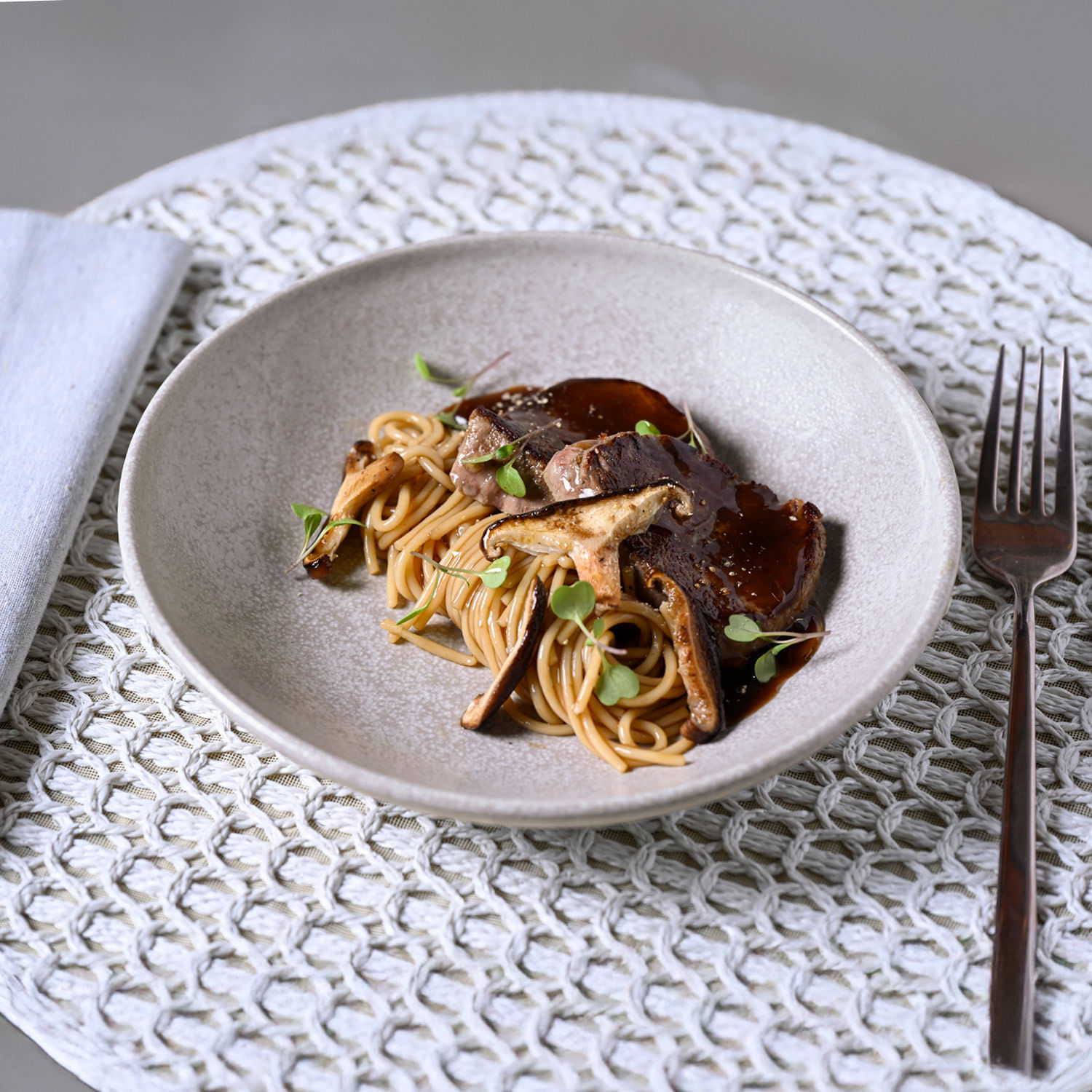 Conjunto com 12 Pratos Fundo Basic Sandy Ø20,5cm 893ml - Imagem 3