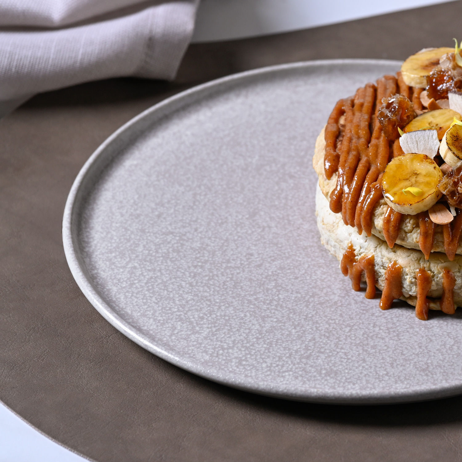 Conjunto com 12 Pratos Raso Basic Sandy Ø25cm - Imagem 4