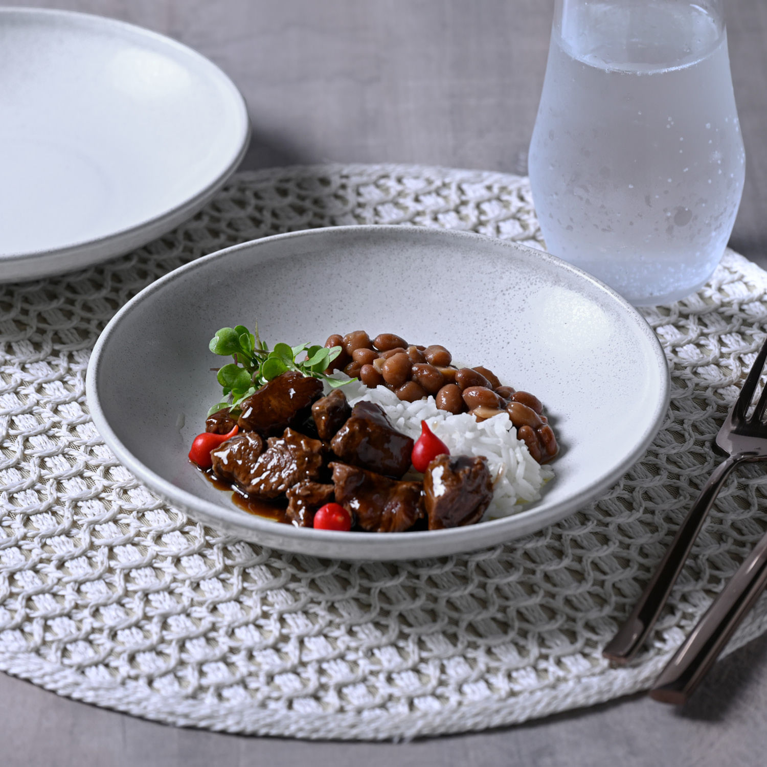 Conjunto com 12 Pratos Fundo Basic Snow Ø20,5cm 893ml - Imagem 3