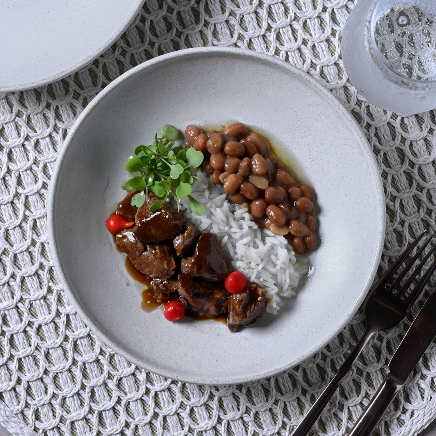 Conjunto com 12 Pratos Fundo Basic Snow Ø20,5cm 893ml - Imagem 2