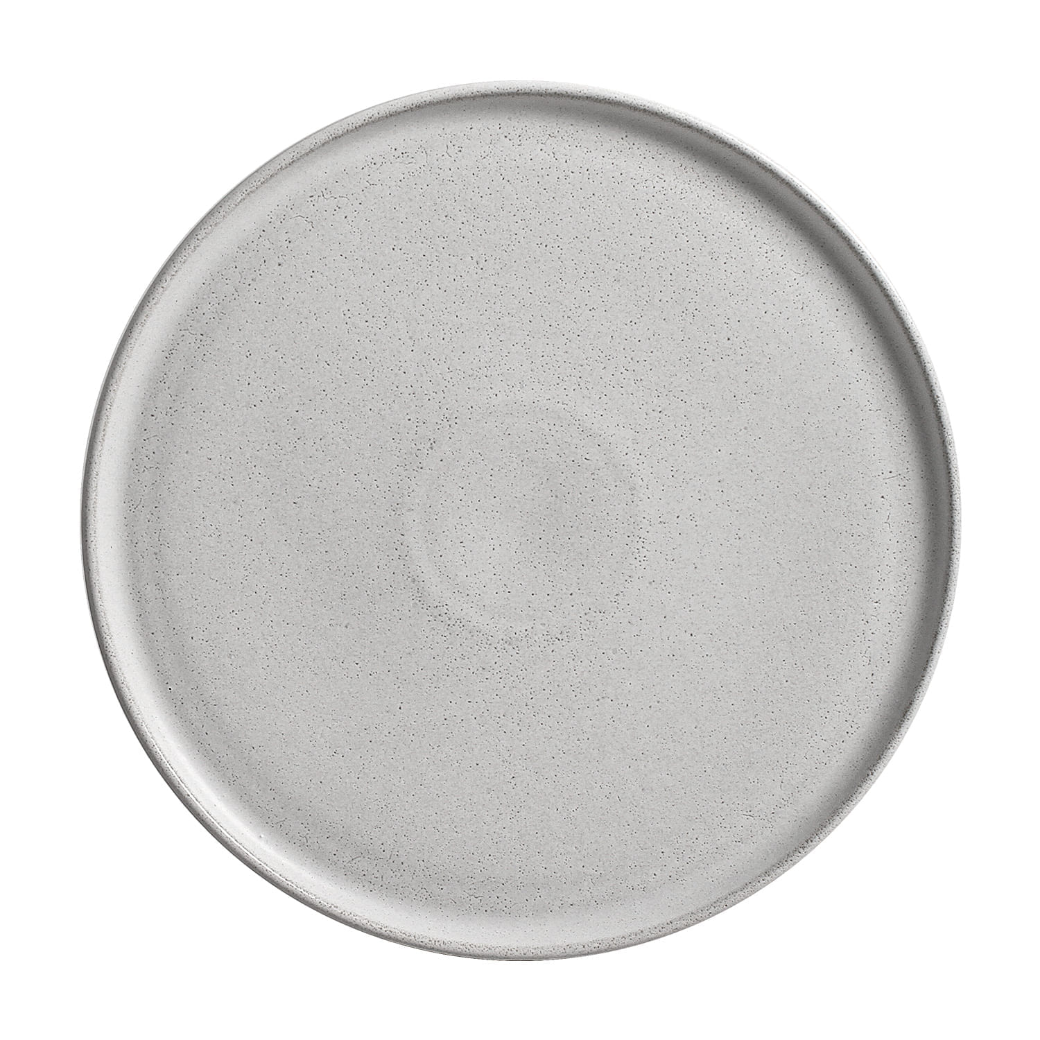 Conjunto com 12 Pratos Raso Basic Snow Ø25cm