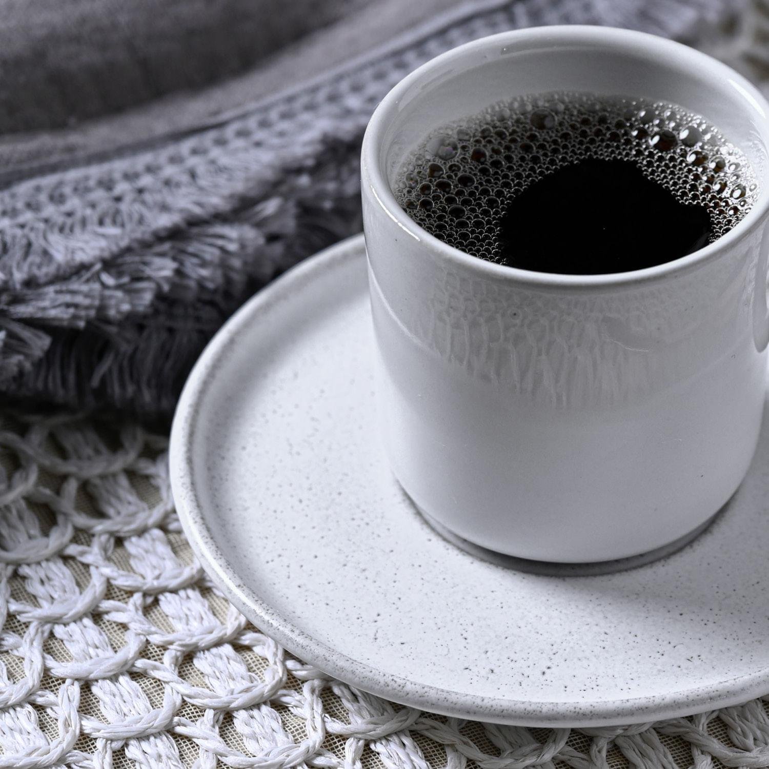 Conjunto com 12 Xícaras de Chá com Pires Basic Snow 150ml - Imagem 4