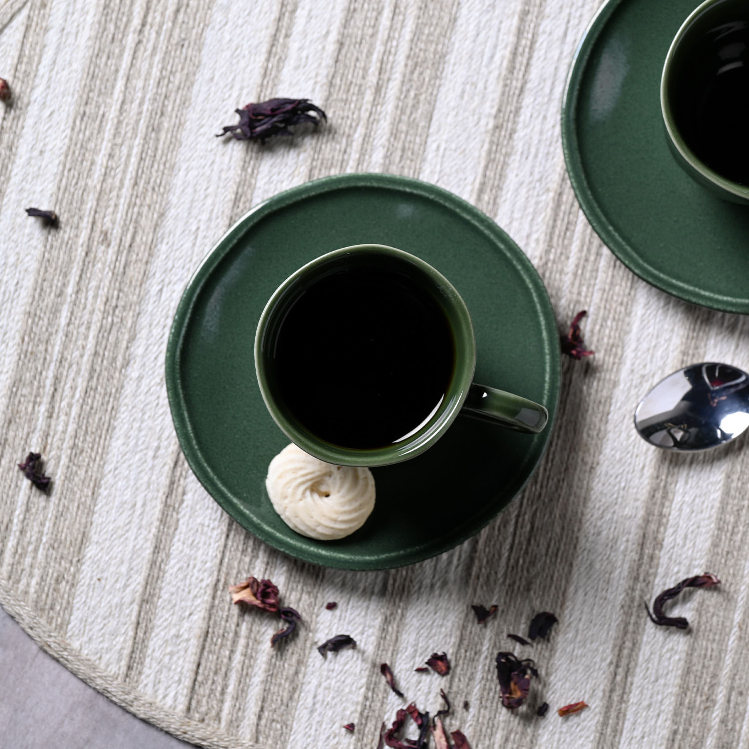 Conjunto com 12 Xícaras de Chá com Pires Daily Calm 170ml - Imagem 2