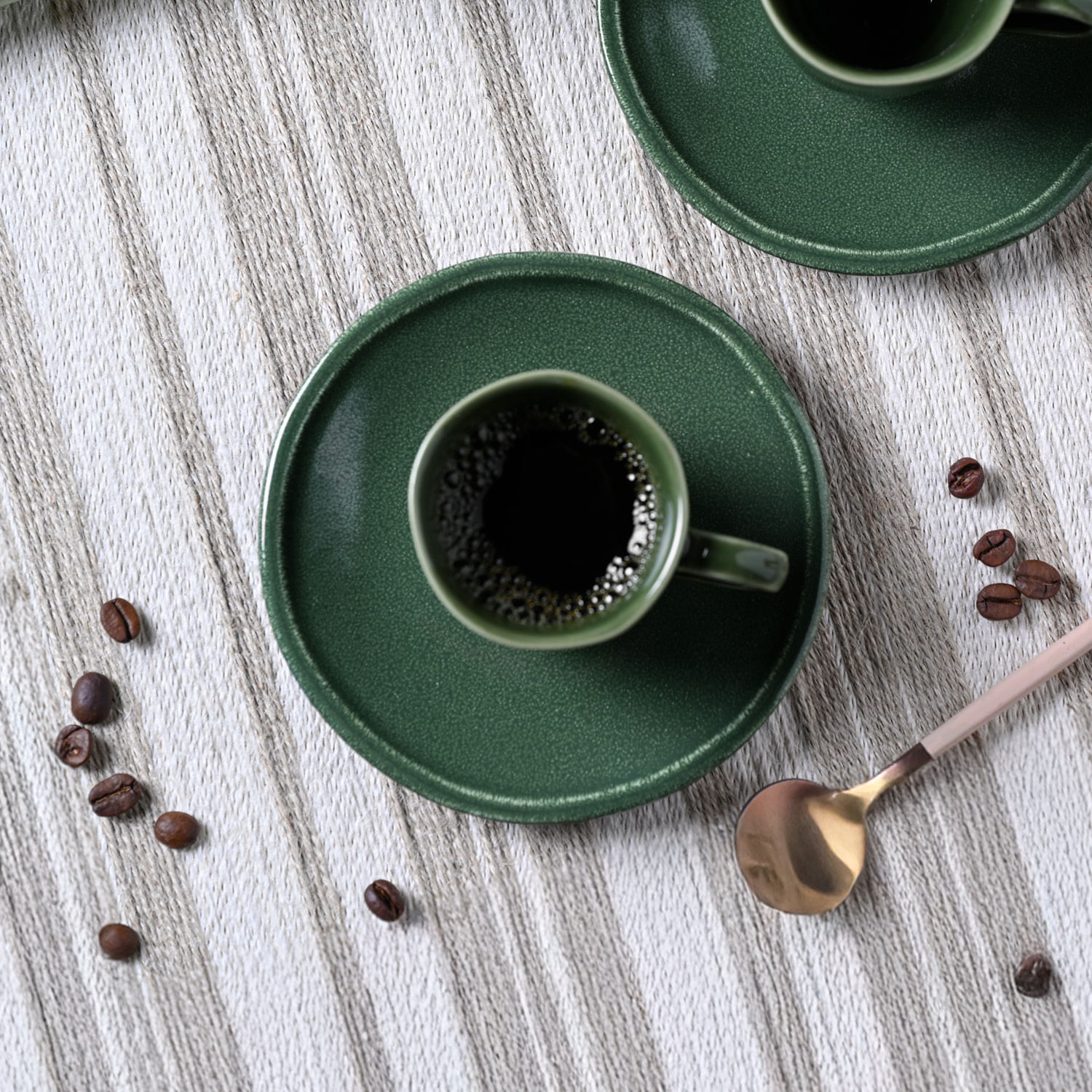 Conjunto com 12 Xícaras de Café com Pires Daily Calm 70ml - Imagem 2