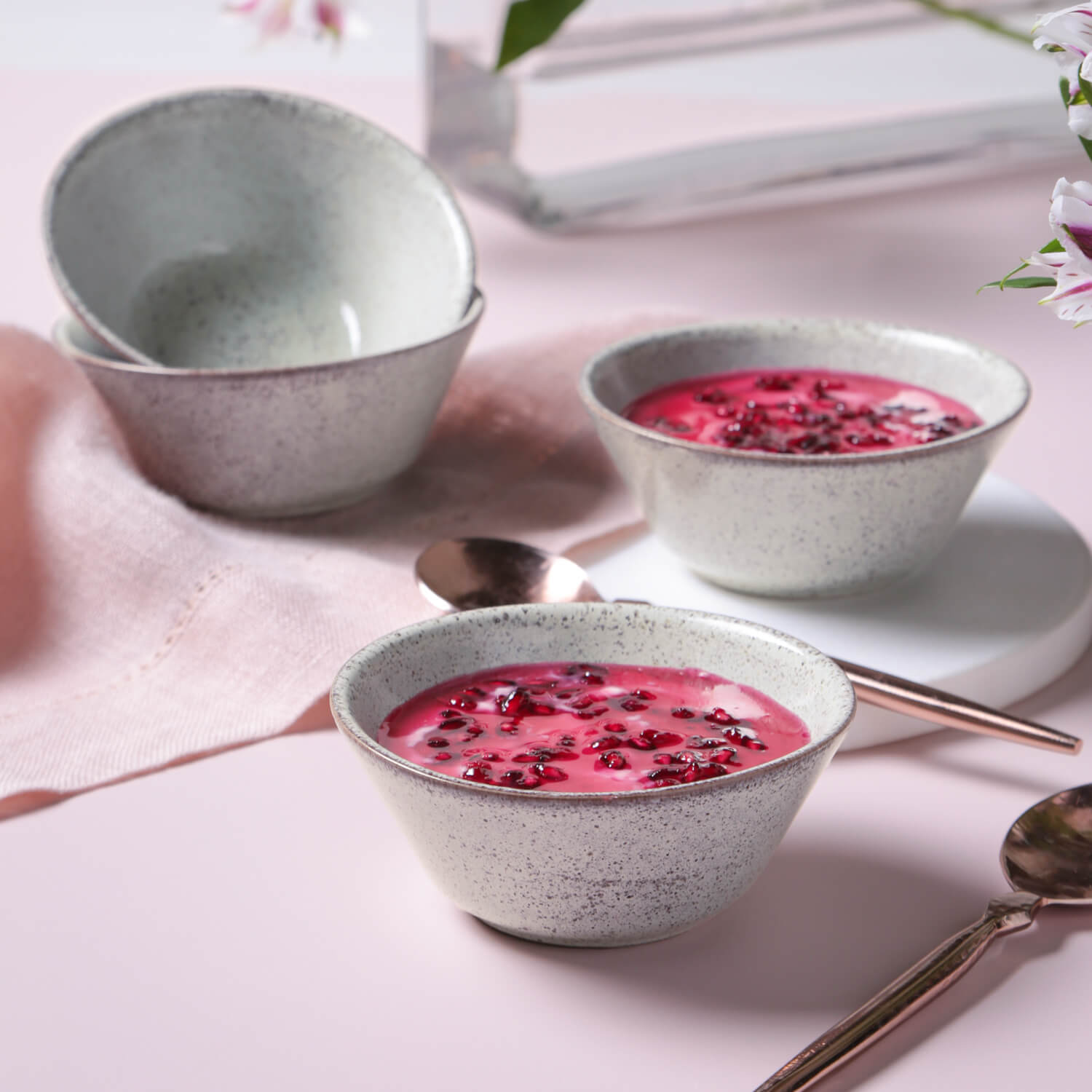 Conjunto com 6 Cumbucas Neo Pistache Ø12,4x5,4cm 298ml - Imagem 2