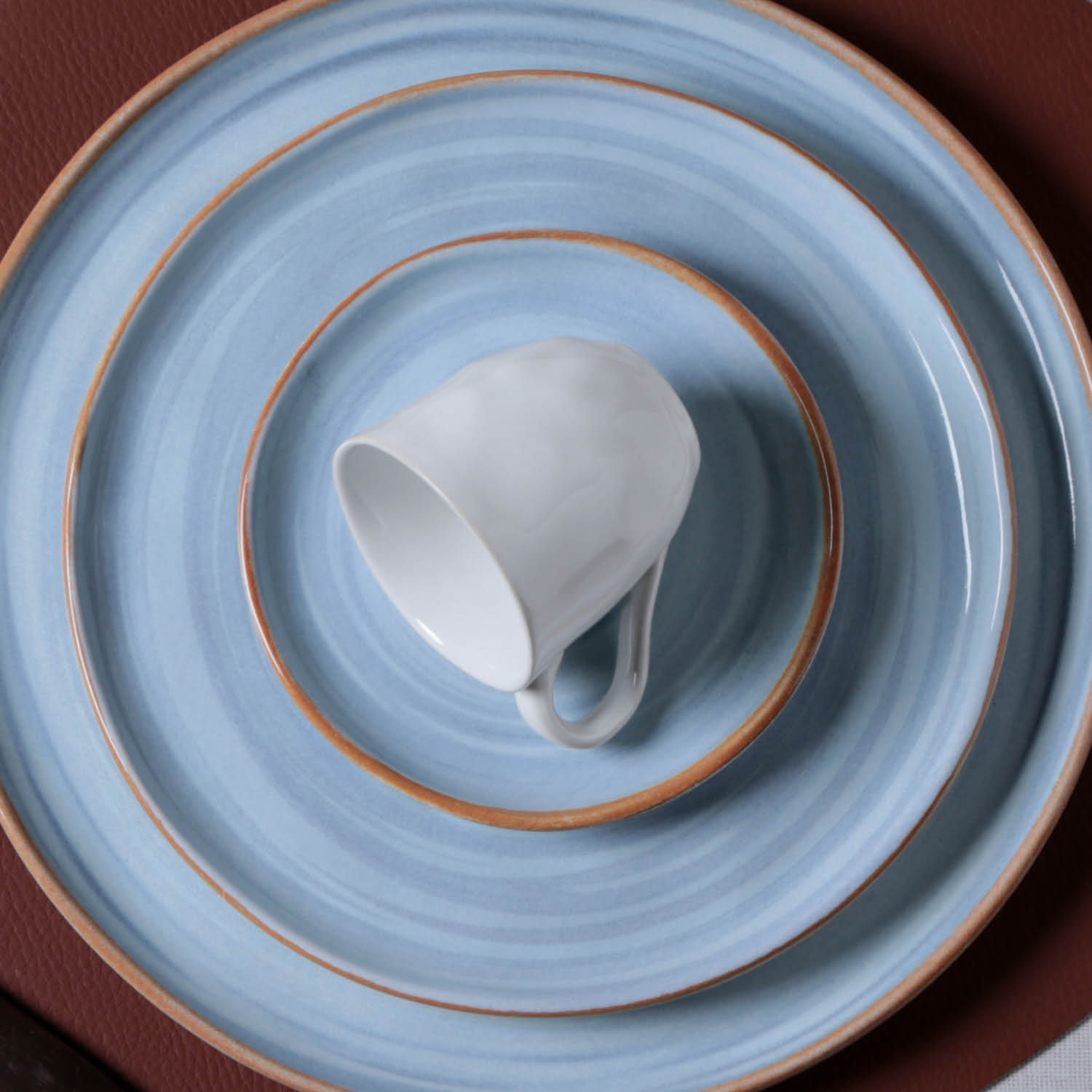 Conjunto com 6 Xícaras De Café com 6 Pires Bio Era 120ml - Imagem 3