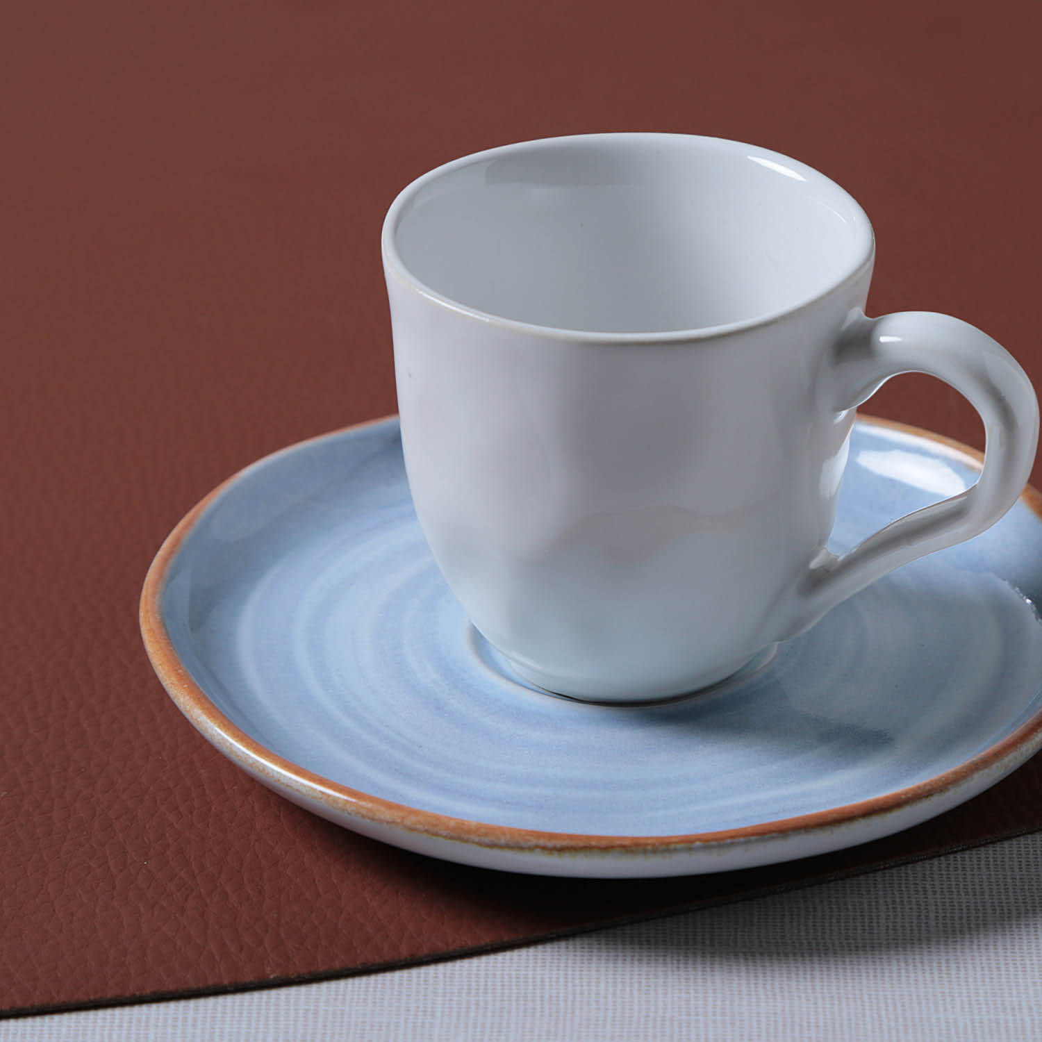 Conjunto com 6 Xícaras De Café com 6 Pires Bio Era 120ml - Imagem 4