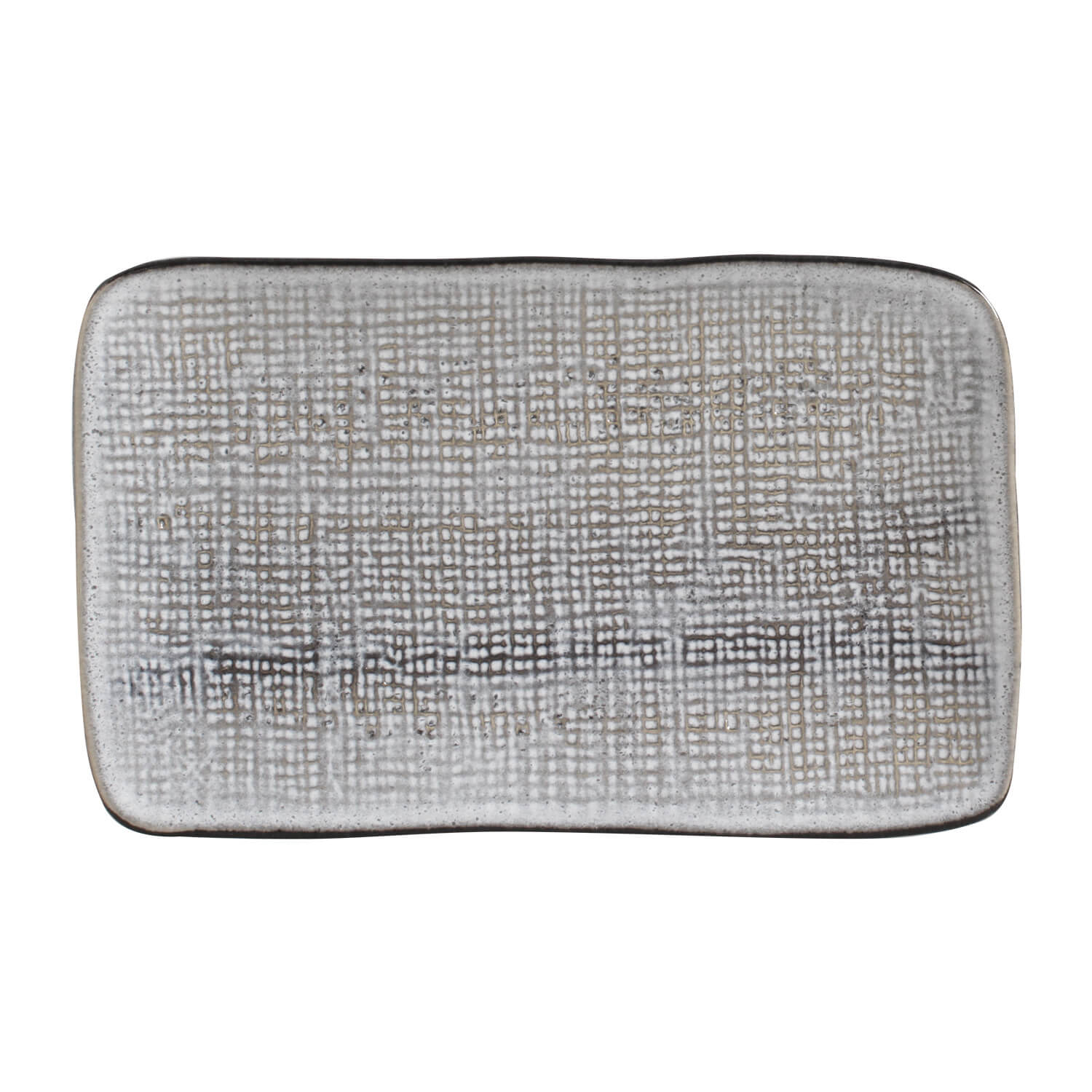 Conjunto com 4 Travessas Retangular Média Juta Dust 27x16cm