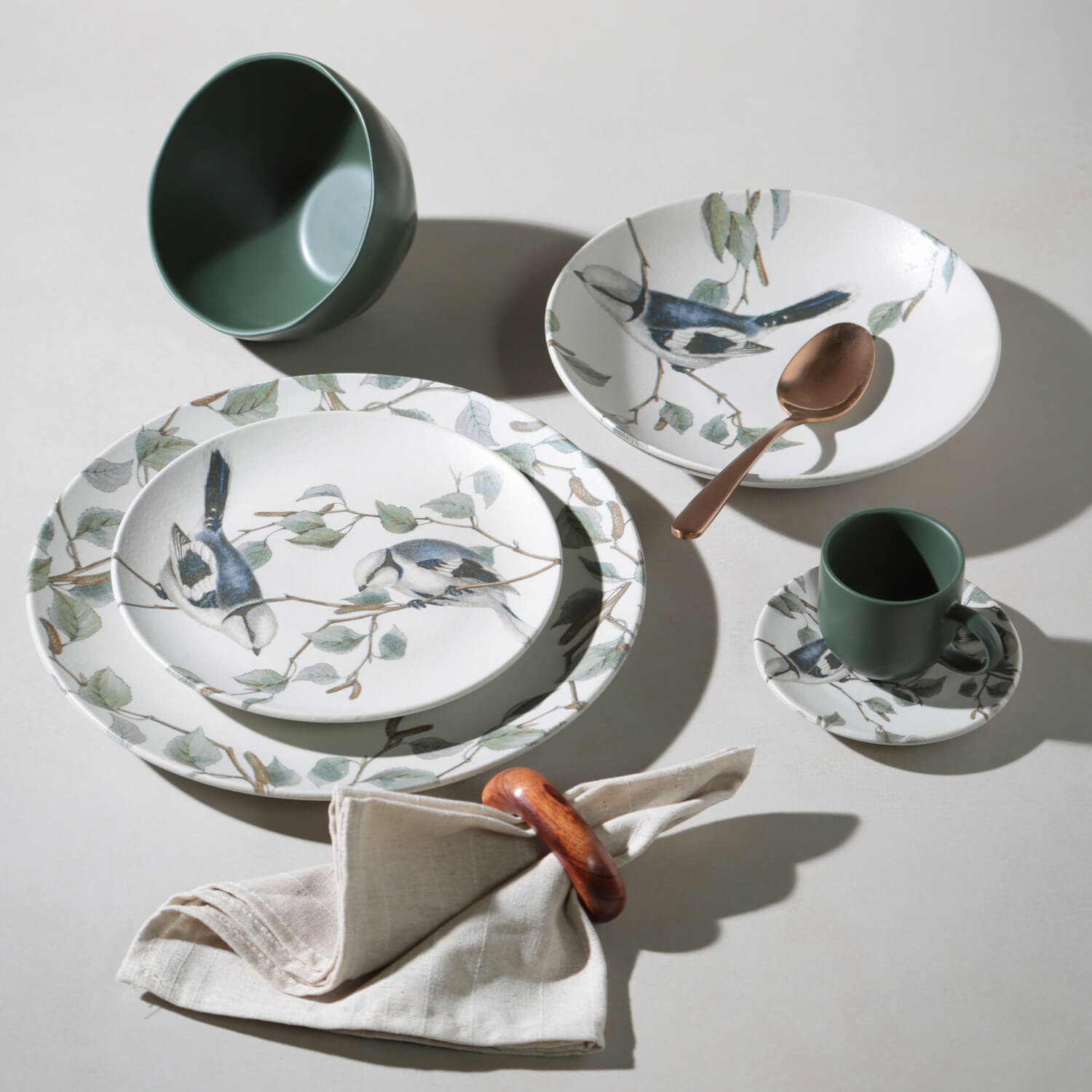 Conjunto com 6 Pratos Fundo Coup Stoneware Lípsia Ø20,3cm 600ml - Imagem 3