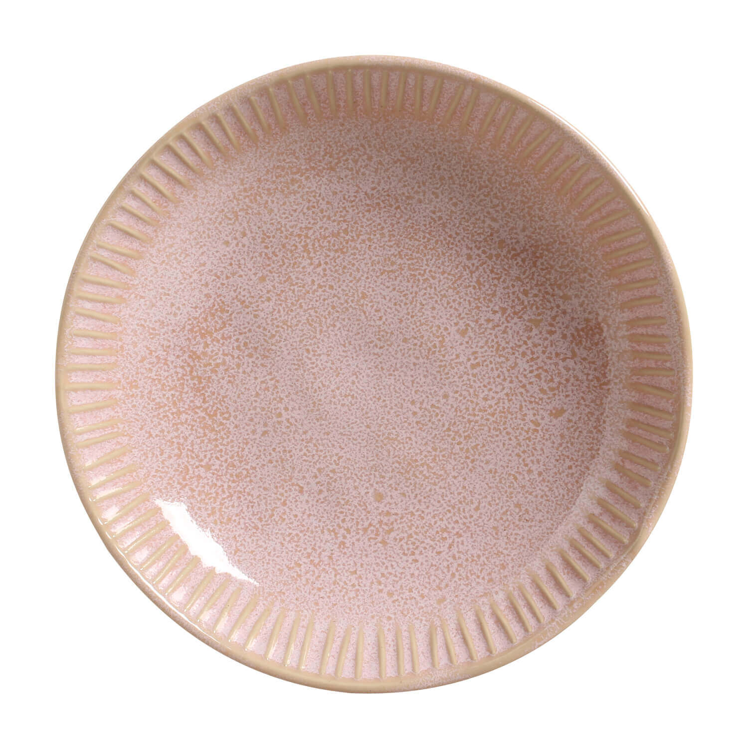 Conjunto com 6 Pratos Fundo Linhas Litchi Ø22,5cm 830ml