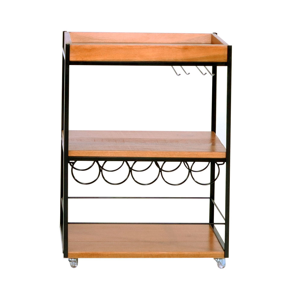 Carrinho Adega Slim com Rodizio - Imagem 2