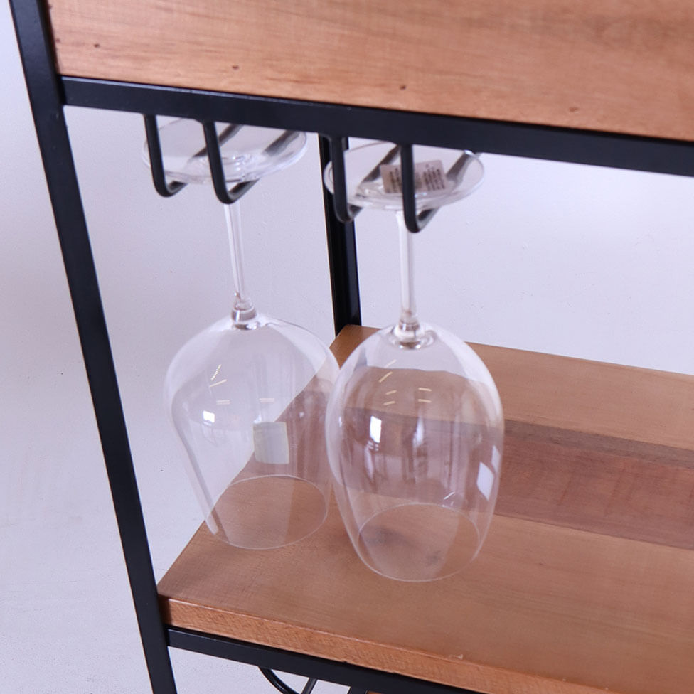 Carrinho Adega Slim com Rodizio - Imagem 4