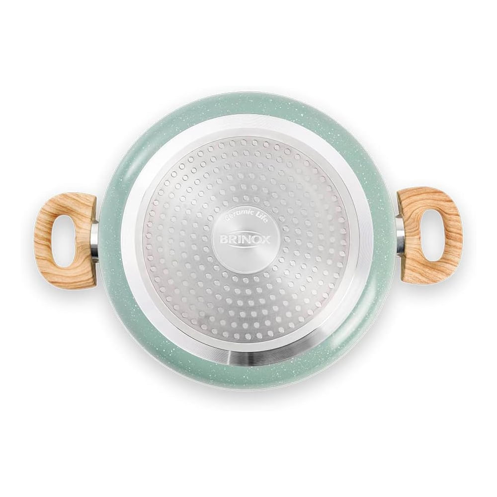 Conjunto de Panelas Botanika Brinox 6 Peças Verde - Imagem 5