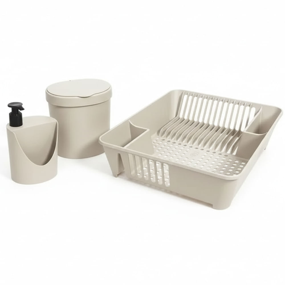 Kit Organize Sua Pia Basic Cru