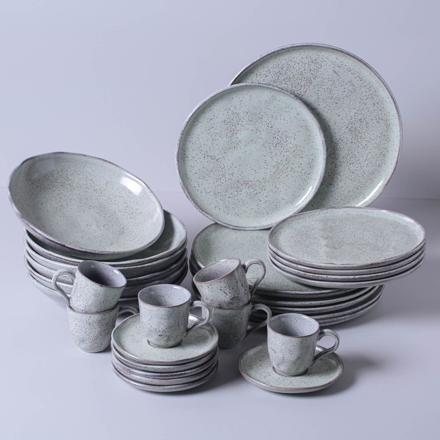 Aparelho de Jantar 30 Peças Bio Pistache - Imagem 2