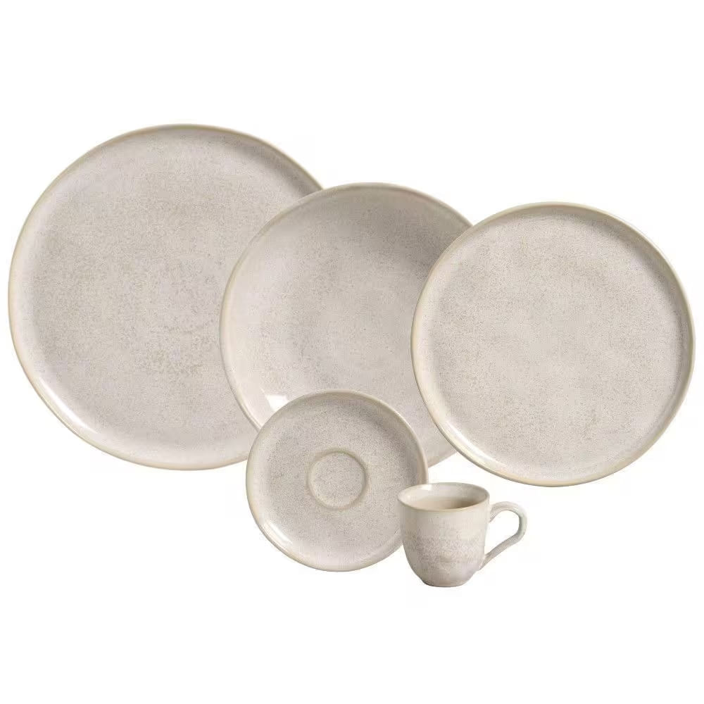 Aparelho de Jantar 30 Peças Bio Latte Porto Brasil