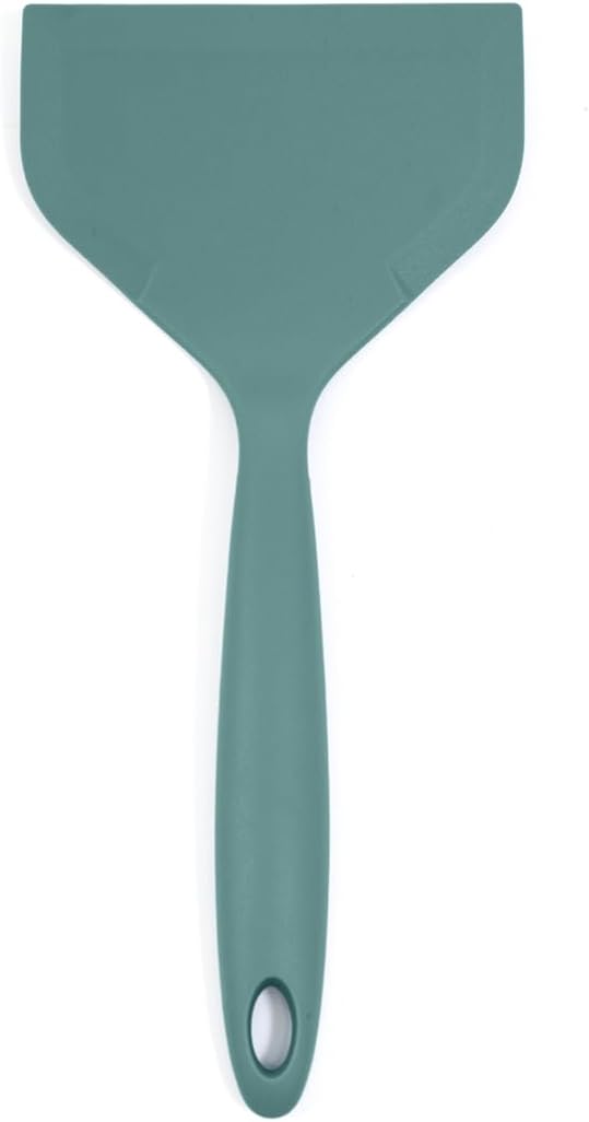 Espátula Larga de Silicone Verde
