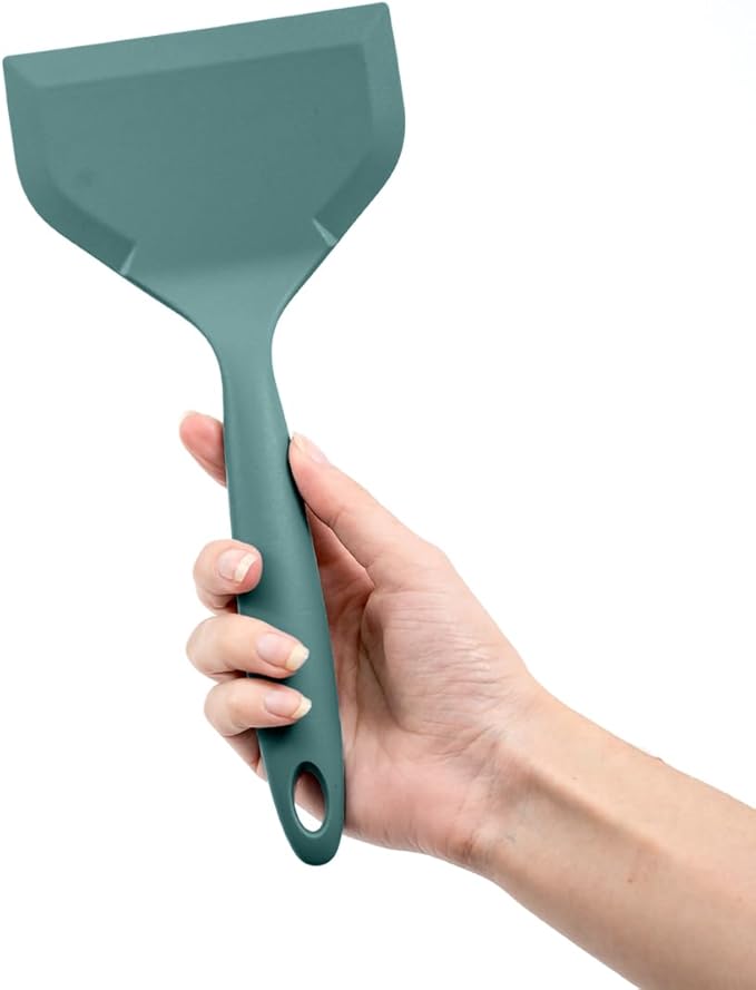 Espátula Larga de Silicone Verde - Imagem 2