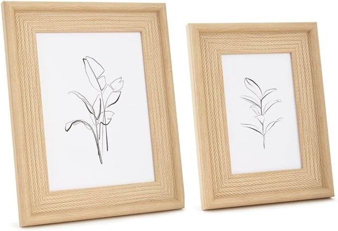 Porta-Retrato Poliestireno e Vidro 10X15 Natural - Imagem 2