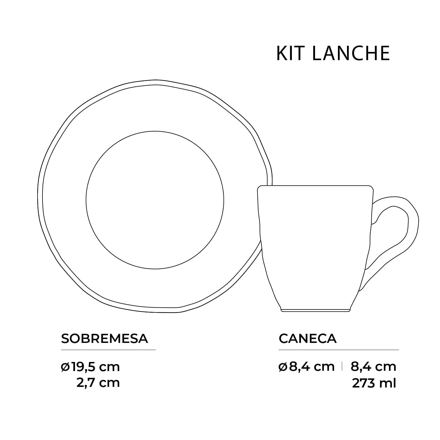 Kit Lanche Orgânico Shiny 4 Peças - Imagem 7