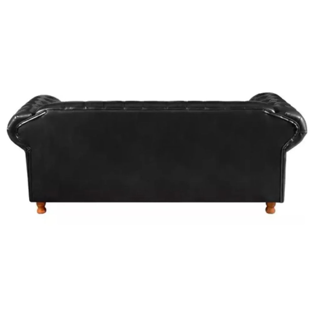 Sofá Chesterfield Paris Preto 2,20m - Imagem 3