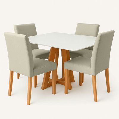 184926_Conjunto-Mesa-de-Jantar-Barcelona-Off-White-com-4-Cadeiras-Vanessa-em-Linho-Cinza_01