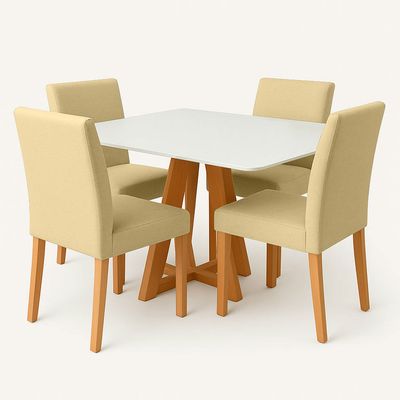 185112_Conjunto-Mesa-de-Jantar-Barcelona-Off-White-com-4-Cadeiras-Vanessa-em-Linho-Bege_01