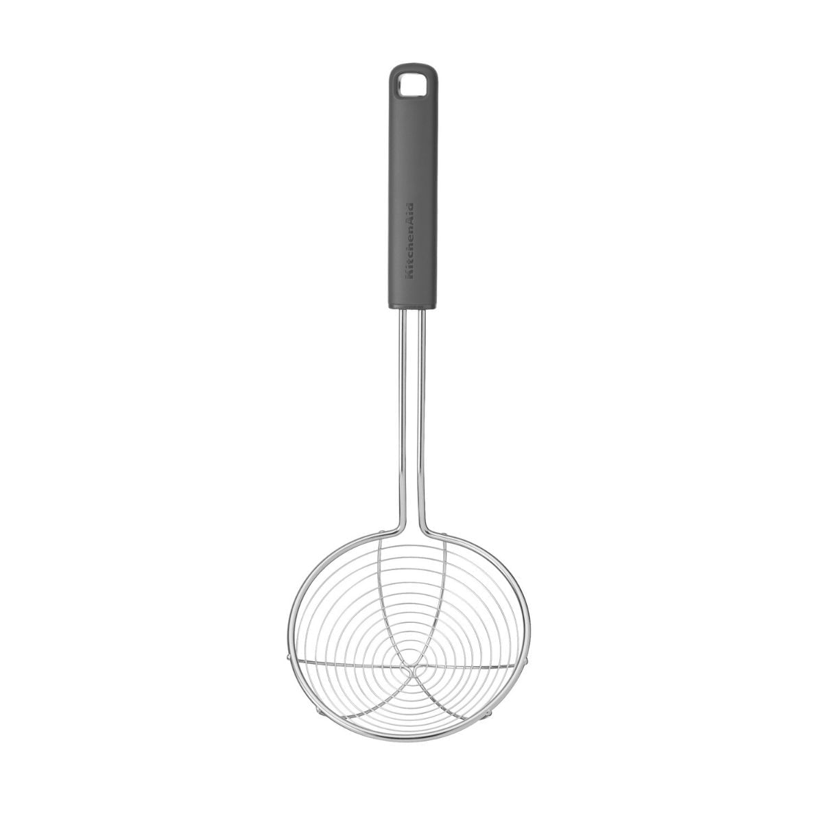 Escumadeira em Aço Inox Fritura Cozinha Cinza KitchenAid