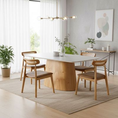 190677_Kit-Mesa-de-Jantar-Duna-180x100-Tampo-Vidro-Off-Base-madeira-Mel-Com-4-Cadeiras-Palladium-Courino-180-Base-mel_08