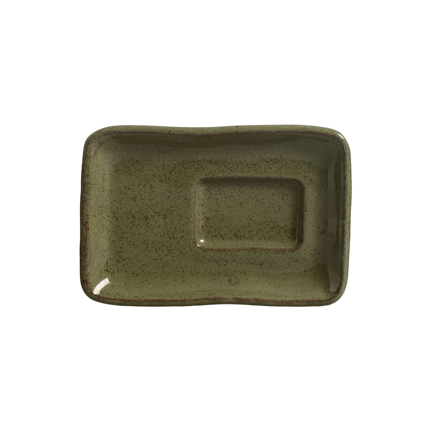 Conjunto com 6 Travessas Porta Shoyu Orgânico Eco Jade 19,6cm
