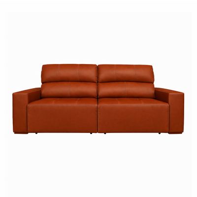 184356_Sofa-Agazzi-Retratil-e-Reclinavel-em-Couro-Conhaque-com-Pesponto-Bege-250m_01