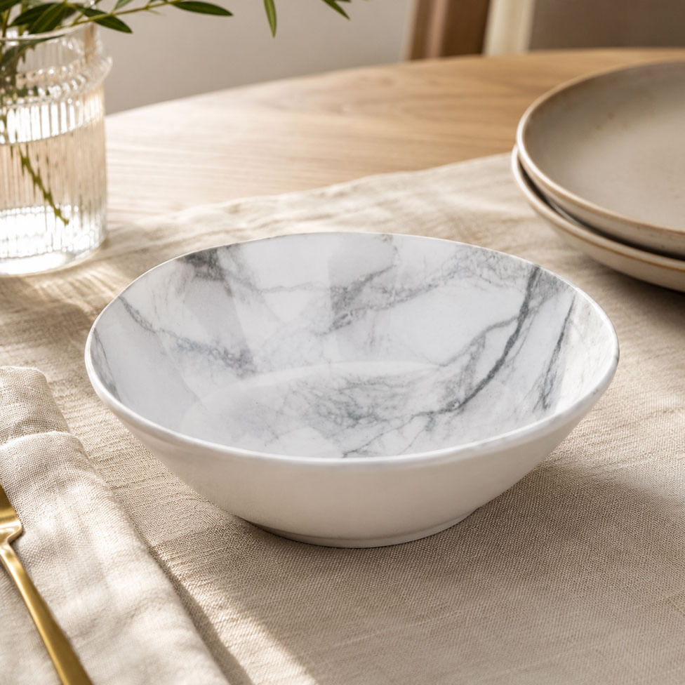 Bowl Melamina Cinza 6x16cm